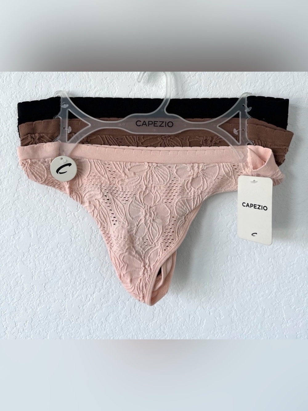 Capezio Seamless Thong Underwear